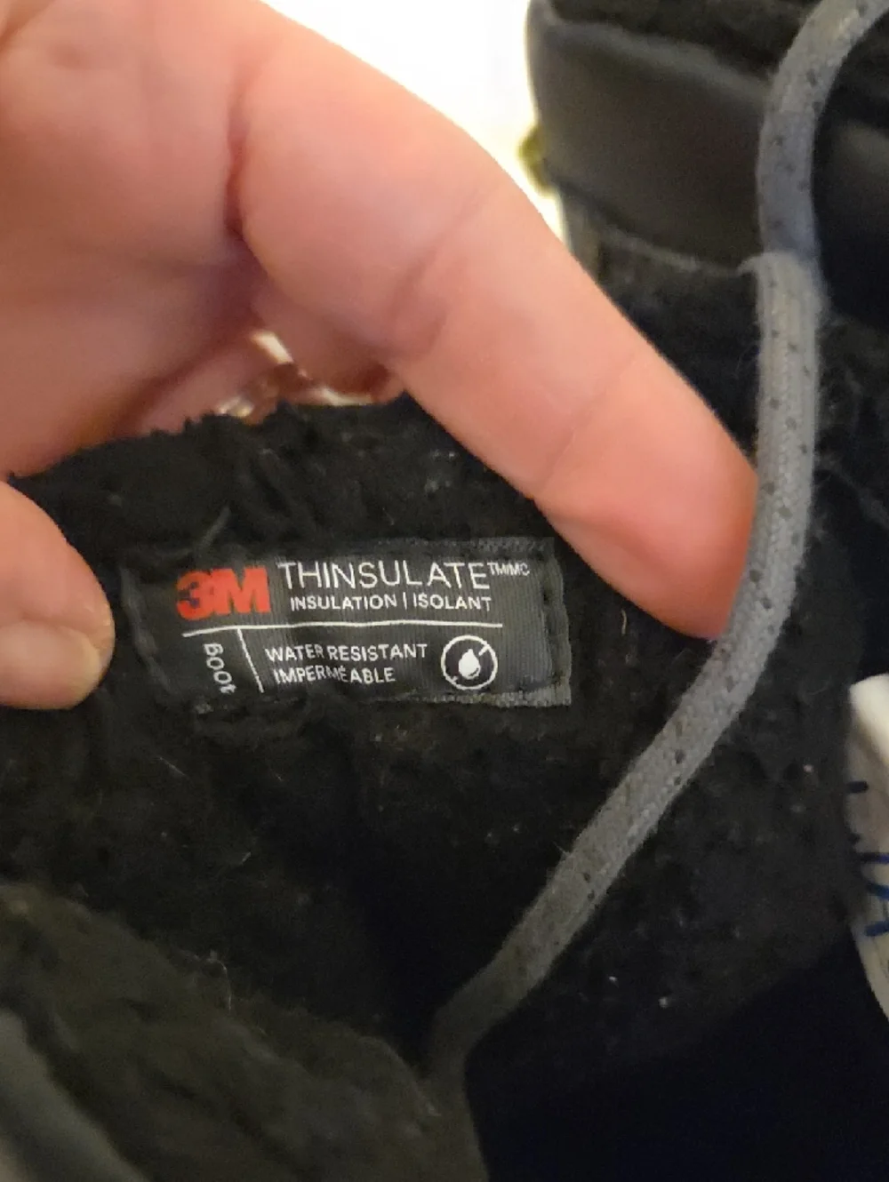 Children's Gray Winter Snow Boots